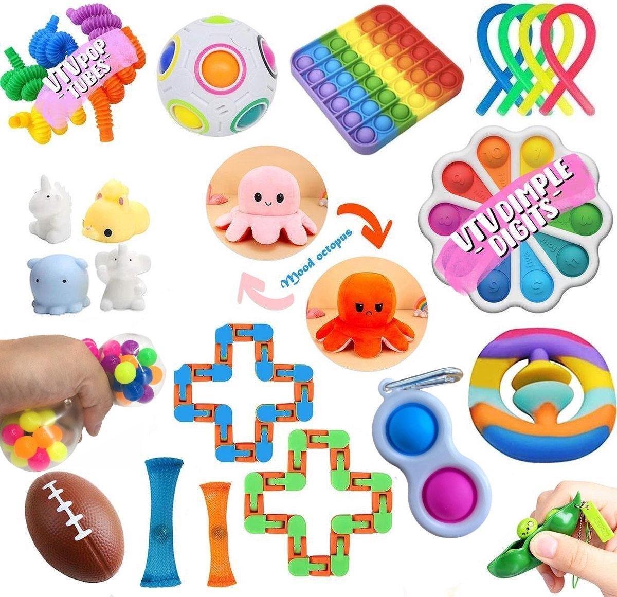 Fidget Toys Pakket 21 Toys Set Fidget Toys Box