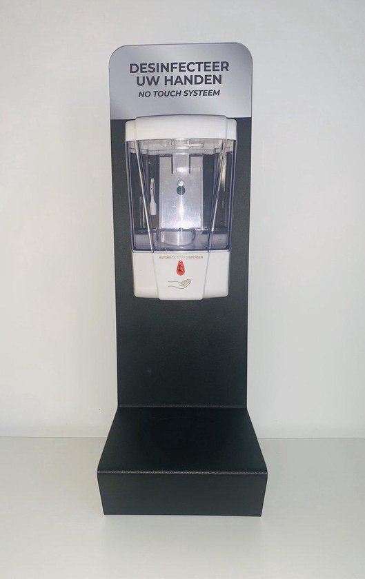Desinfectie dispenser automatisch 1000 ML Vloeistof alcohol - Desinfectie dispenser - Automatische dispencer - Desinfectiedispenser – Handgel - Desinfectie spray - Desinfecterende handgel – Desinfectie Zuil -
