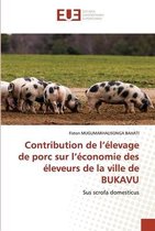 Contribution de l'élevage de porc sur l'économie des éleveurs de la ville de BUKAVU