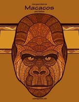 Livro para Colorir de Macacos para Adultos 1