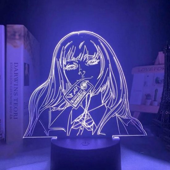DawnLights - Yumeko card Design - Kakegurui - 3D Lamp - Led Licht - Anime