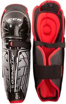CCM Jetspeed FT350 Scheenbeschermers Volwassenen  - Senior - Zwart/Rood