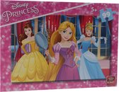 Walt Disney prinsessen puzzel - Multicolor - Karton - 99 stukjes - 33 x 22 cm