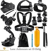 SmartImprove - 12 in 1 luxe accessoires set voor Go Pro Hero 1, 2, 3, 3+, 4, 5 en 6 + GRATIS Opbergtas- Go pro accessoires -