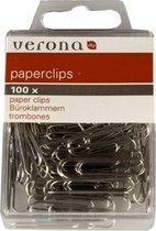 Paperclips 100 zilver klein