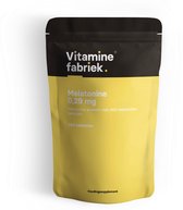 Vitaminefabriek - Melatonine 0,29 mg - 360 tabletten - Melatonine - vegan - voedingssupplement