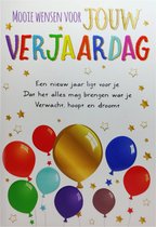 Kaart - Intense - Mooie wensen voor jouw verjaardag - TE030-A