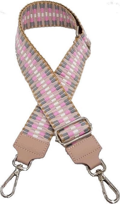 Schouderriem Roze NEW LOOK 5cm- Verstelbaar Tassen riem -Verwisselbare  tasband met... | bol.com