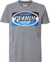 Petrol Industries - Heren Artwork T-shirt - Zwart - Maat XL