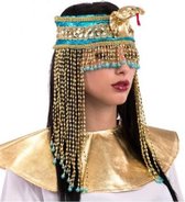 Carnival Toys Diadeem Cleopatra Dames Goud One-size