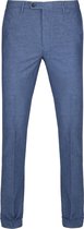 Suitable Pantalon Pisa Melange Blauw - maat 46