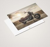 Cadeautip! Luxe ansichtkaarten set Harley Davidson 10x15 cm | 24 stuks | Wenskaarten Motor