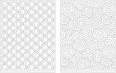 We R Memory Keepers Revolution Embossing Folder Swirls & Scallops