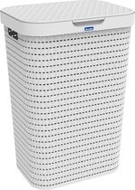 Wasmand | Kunststof | Wit | 55 Liter | BPA-Vrij