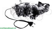 Lichtsnoer 11 meter 38 led lampen Sliert lampen sfeer verlichting Transparant prikkabel ballicht bruiloft tuinverlichting kerst verlichting huis-tuin lichtsnoer terras verlichting verjaardag 