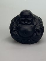 Happy Boeddha (Zwart)