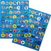 Shape Stickers 112 stuks “Wilde dieren"