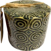 Swazi Candle - Congo Blue - Kaars uit Swaziland - Fairtrade