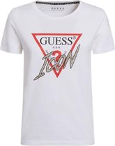 Guess SS CN Icon Tee Dames T-Shirt - Maat XL