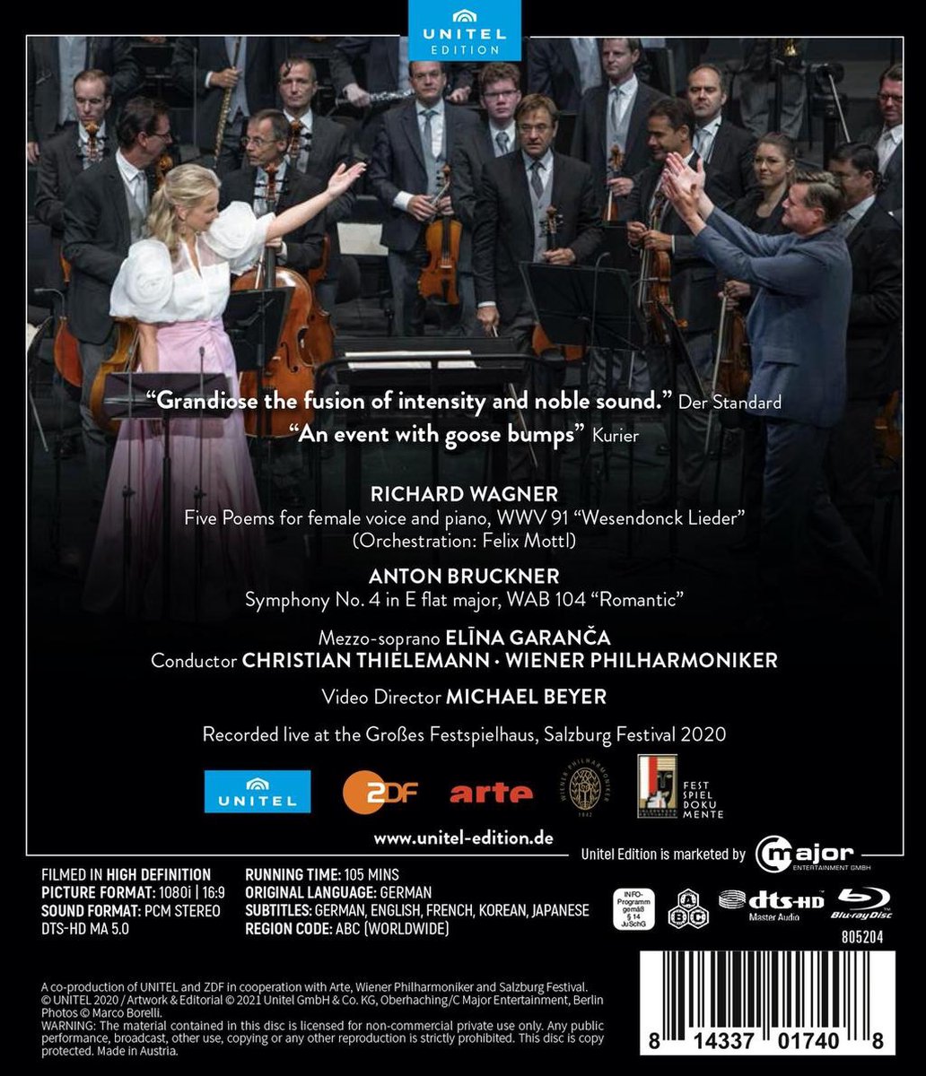 Elina Garabca en Christian Thielemann Salzburg 2020