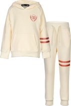 DUTCH DREAM DENIM SET(2delig) hoodie MAUA en sweatpants SURUALI ecru - Maat 110