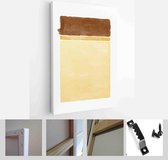 Set of Abstract Hand Painted Illustrations for Wall Decoration, Postcard, Social Media Banner, Brochure Cover Design Background - Modern Art Canvas - Vertical - 1862505814 - 115*75