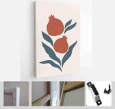 Abstract still life in pastel colors posters. Collection of contemporary art - Modern Art Canvas - Vertical - 1636207015 - 115*75 Vertical