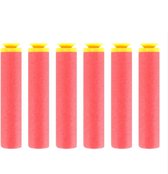 30 Vrijetijdspullen Mega zuignap rode pijltjes geschikt voor Nerf- voor Mega Blaster Guns - dart - pijl - darts