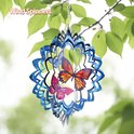 Vlinder hologram wind spinner 30cm - Wind Art