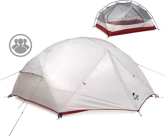 BrightWise® 3 Persoons Tent Dubbele laag 100% Waterproof - Volledige set  incl.... | bol.com