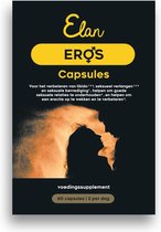 Elan Eros - Voor het verbeteren van libido, seksueel verlangen en seksuele bevrediging - voedingssupplement 60 capsules