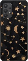 Samsung A32 4G hoesje - Counting the stars | Samsung Galaxy A32 4G case | Hardcase backcover zwart