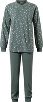 Dames pyjama Lunatex Single jersey groen M