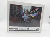 Puzzel 1000 stukjes - 70x50 cm - New York time square meisje