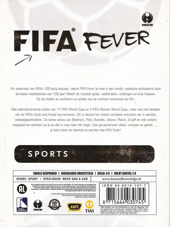 Fifa Fever - 100 Years Fifa (Dvd), nvt | Dvd's | bol