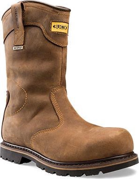 Buckler Boots Werklaars B701SMWP SB - Waterdicht - Stalen neus - Bruin ...