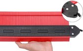 FLOKOO Aftekenhulp met Lock en Basis - 25 CM - Meetgereedschap