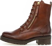 Gabor 72.785.55 Dames Veterboots - Cognac - Maat 36