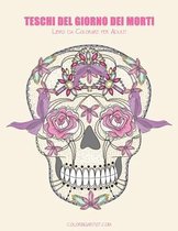 Teschi del Giorno dei Morti Libro da Colorare per Adulti 1