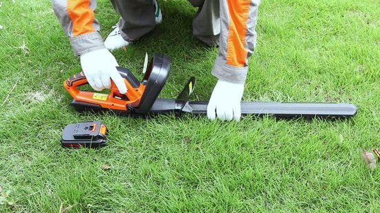 Kibani Accu Heggenschaar – inclusief twee li-ion accu's 2000 mAh – 51 cm Zwaardlengte - 21V