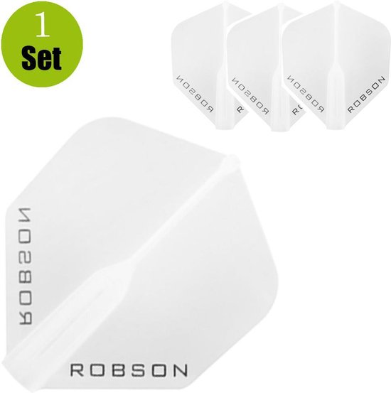 Robson Standaard Dartflights - Clear- () van Robson — afbeelding 3