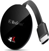 G7 Plus 2.4G Miracast - Dongle voor tv - 4K Draadloos Schermspiegelapparaat voor iPhone/iPad/Android naar tv - Projectormonitor