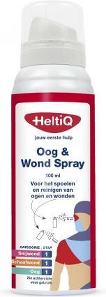 HeltiQ Wond & Oog Spray 100ml