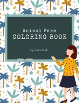 Animal Farm Coloring Book for Kids Ages 3+ (Printable Version)