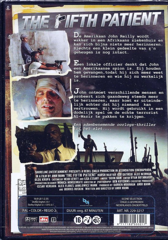 Fifth Patient (Dvd), Nick Chinlund Dvd's bol