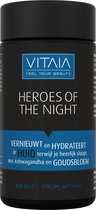 VITAIA Heroes of the Night - Vernieuwt en hydrateert je huid terwijl je heerlijk slaapt met Ashwagandha, Goudsbloem, Gaba en Tryptofaan. VEGAN