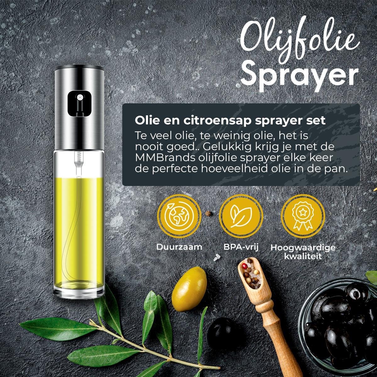 Generic 2 Diffuseur de pulvérisation d'huile d'olive BBQ, bol en verre de  100ml à prix pas cher