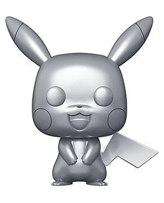 Funko Pop Pokemon Pikachu Silver 