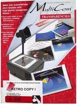 Multicom Pak Transparant Inkjet 1BD A4 10 Vel