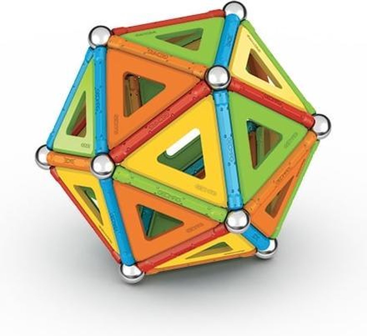 Geomag Super Color Recycled - Magnetisch Constructiespeelgoed met Panelen - 114-delig - Vanaf 5 jaar — afbeelding 5